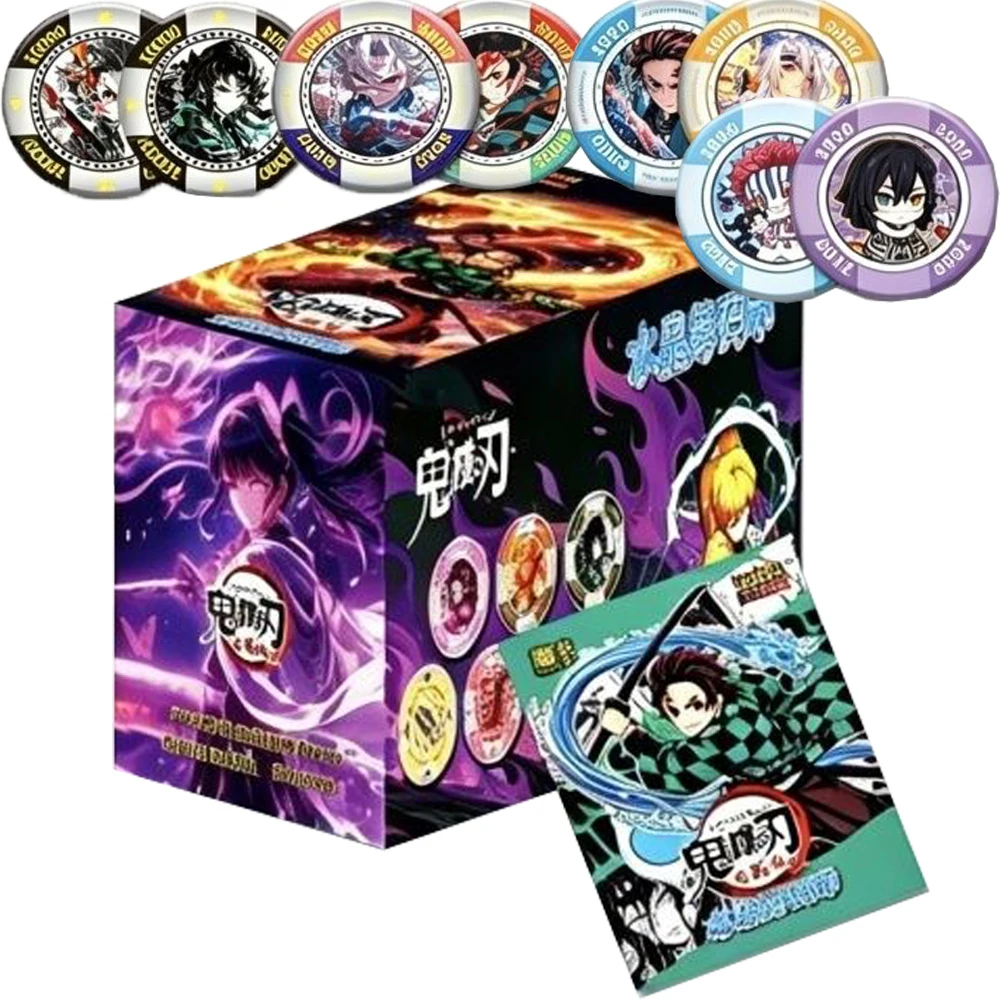 demon-slayer-collezione-anime-hot-blooded-battle-carte-da-poker-con-personaggi-cartoon-adesivi-pratici-ed-eleganti-regali-per-ragazzi-e-ragazze
