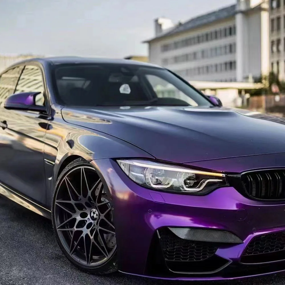 Removable Premium PET Auto Vinyl Easy to Install Stretchable Car Wrap Air Release Paint Protection