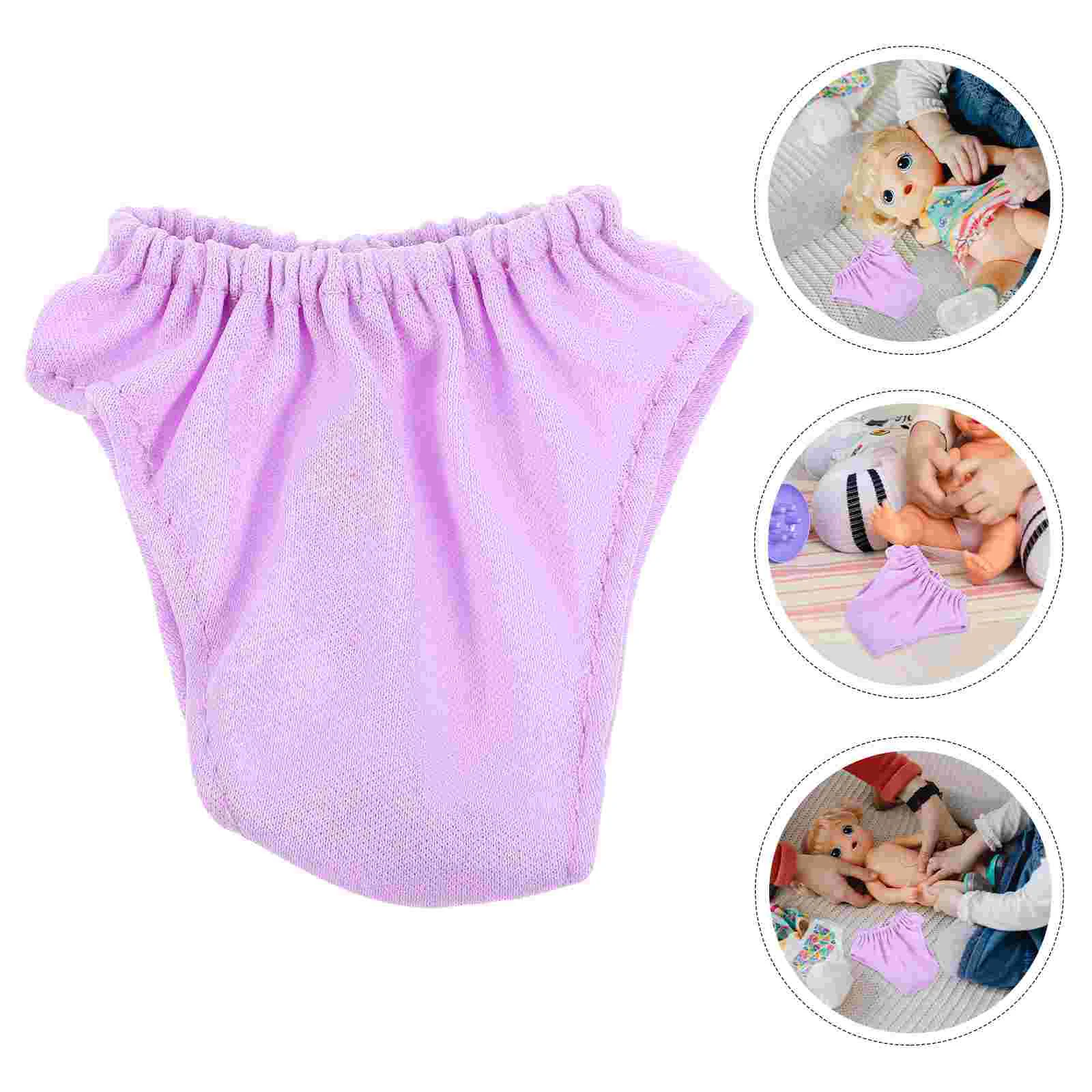 

4 Pcs 18 Inch Panties Dolls Baby Clothes Mini Toys Underwear Underpants Accessories