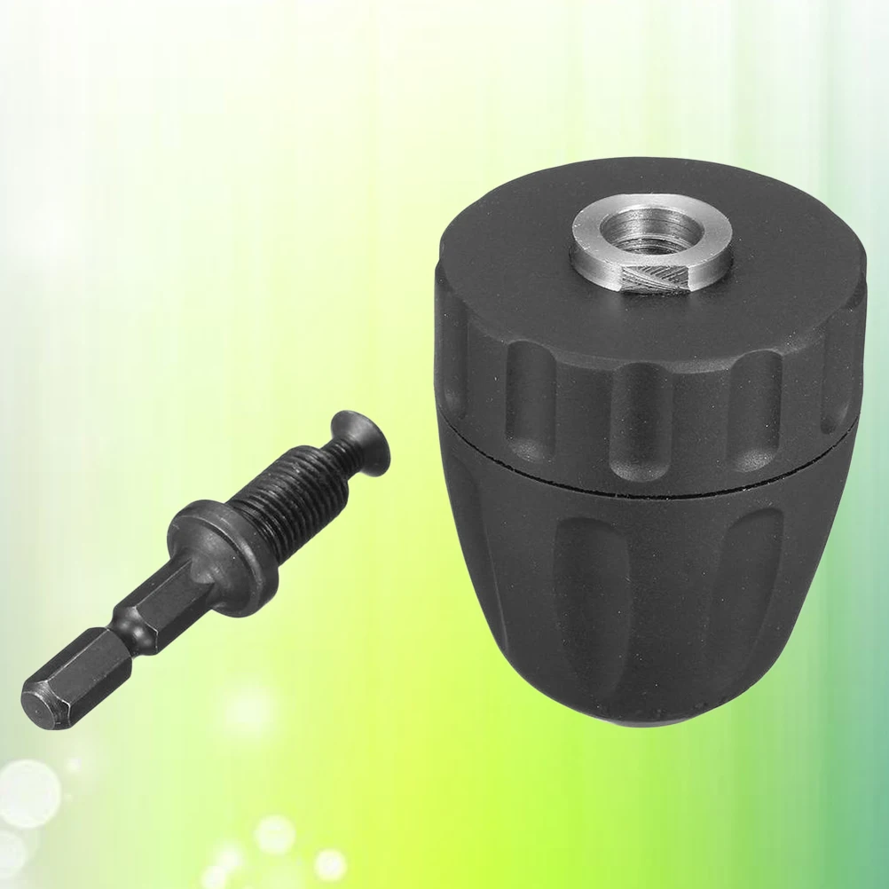 Бесключевой стальной сверлильный патрон, самоблокирующаяся конструкция, держатель сверла 0,8-10 мм, адаптер, ударная отвертка, конвертер, патрон, ключ