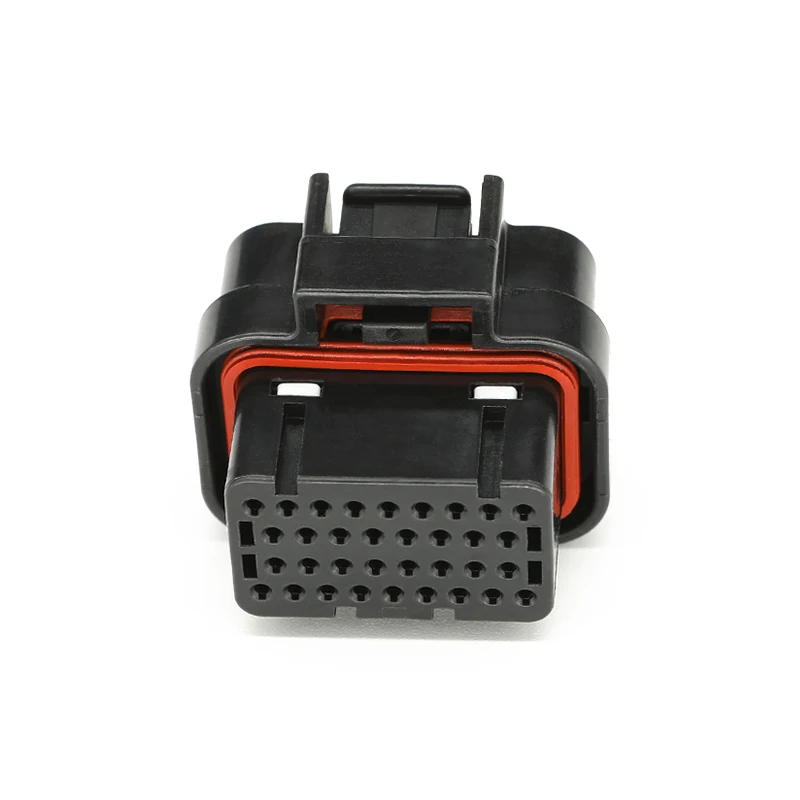 

4-1437290-1 34pin 4card slot AMP series automotive waterproof connector computer version wiring harness plug