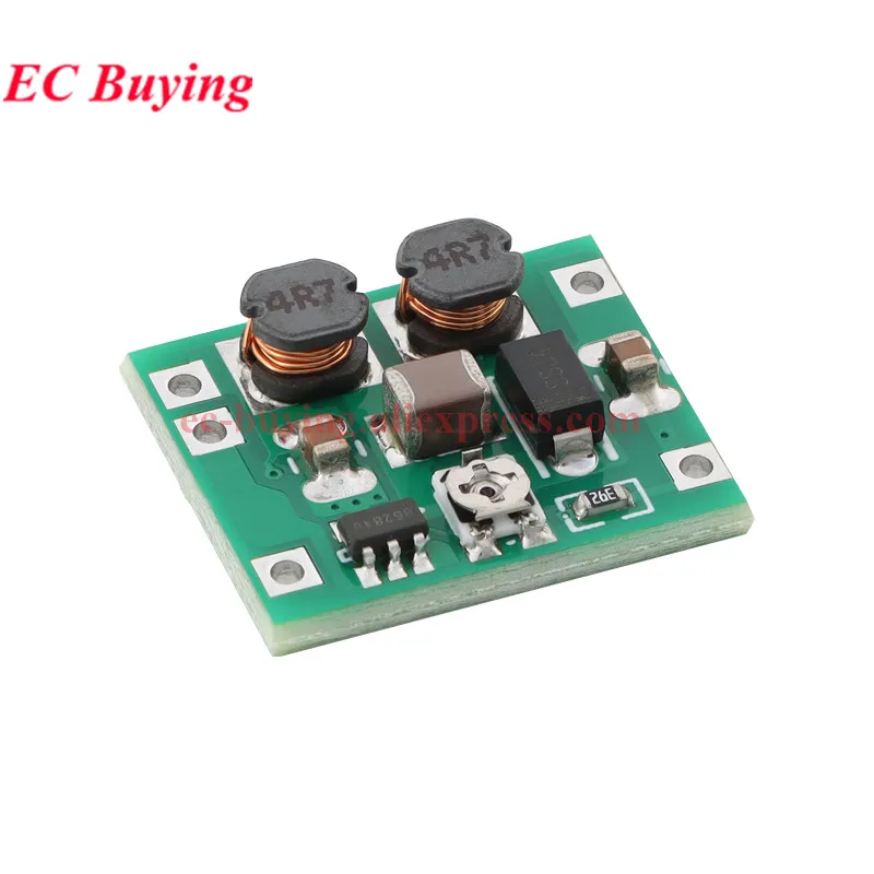 Moduł przetwornicy DC-DC buck-boost 1-50 sztuk, 3V~15V na 1V~15V, 5V 6V 9V 12V, 700mA/5W, regulowany regulator napięcia obniżająco/podwyższająco-napięciowy. — zdjęcie 4