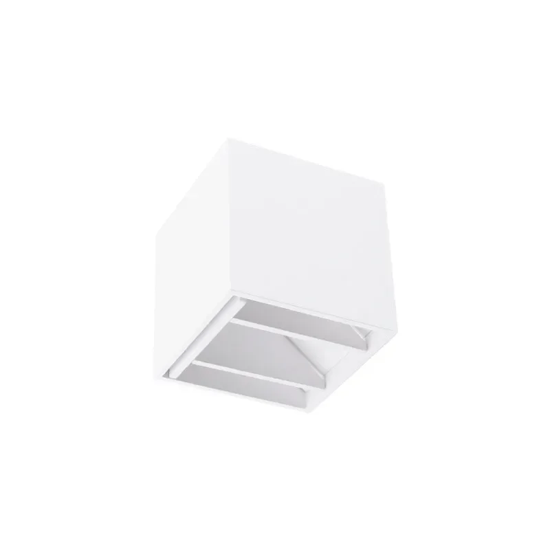 for Square Upper and Lower Wall Lamps Decorative Indoor Outdoor Die Casting Aluminum Wall Lamp