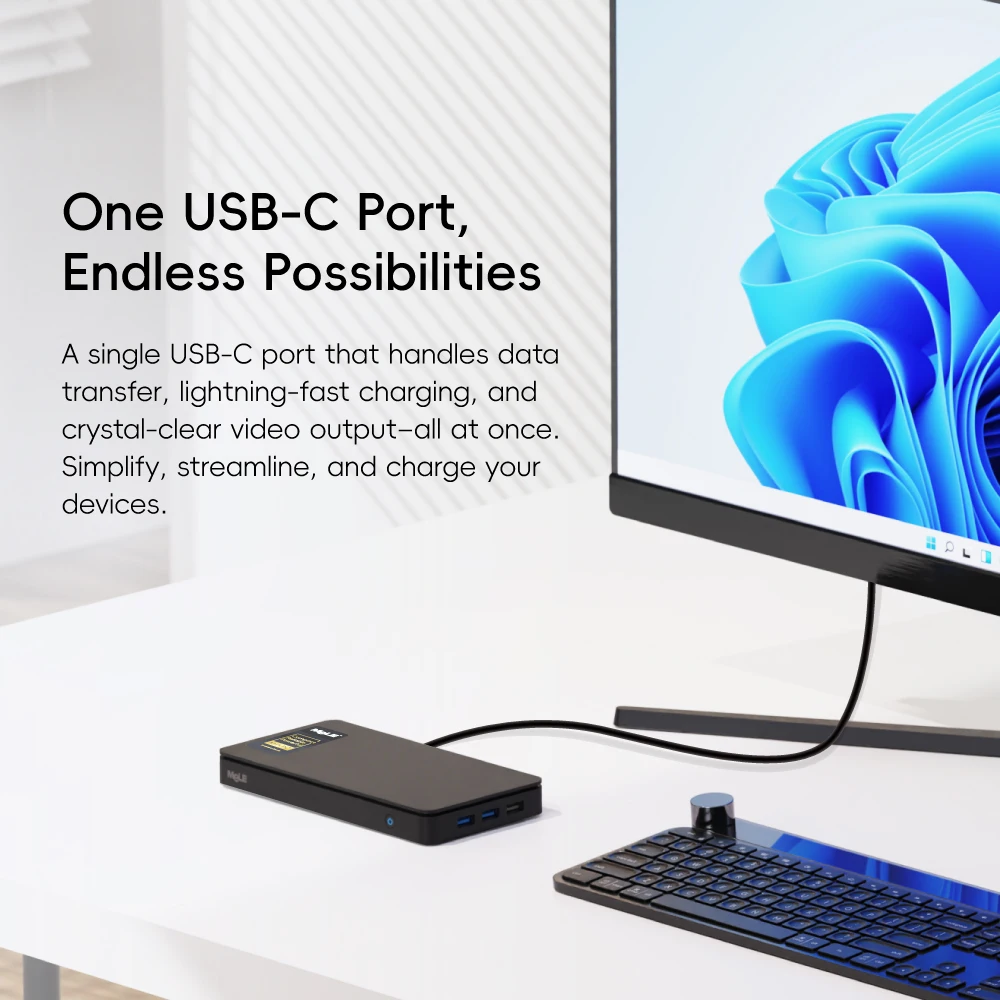 MeLE Overclock X2 Mini PC,N150 16GB 512GB Micro Desktop Computer, 4K Triple Display, All-in-one USB-C, USB3.2/WiFi/BT/Ethernet