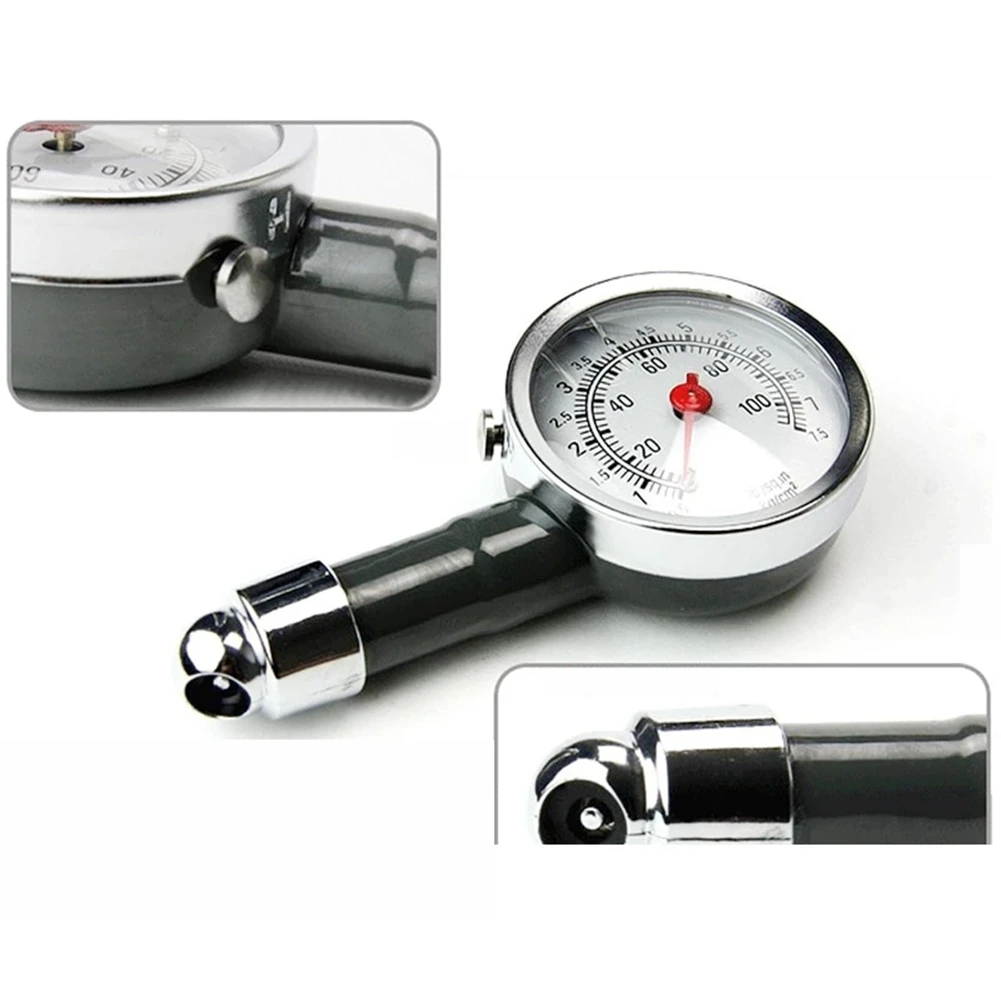 Digital Tire Pressure Gauge Tyre Air Monitoring Meter 100 PSI/7.5 Bar Handheld Tester Tool for Car Truck