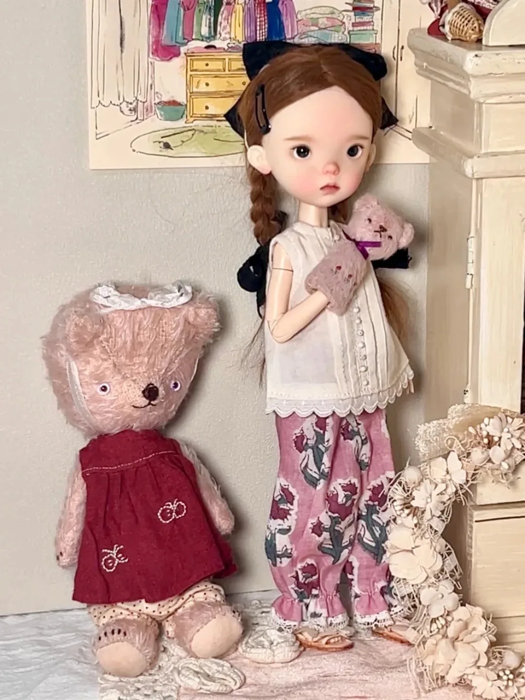 

sd BJD кукла 1/6-qianqian с большой головой, кукла из смолы, материал «сделай сам», модель куклы для макияжа, игрушка, несколько, бесплатная доставка со склада