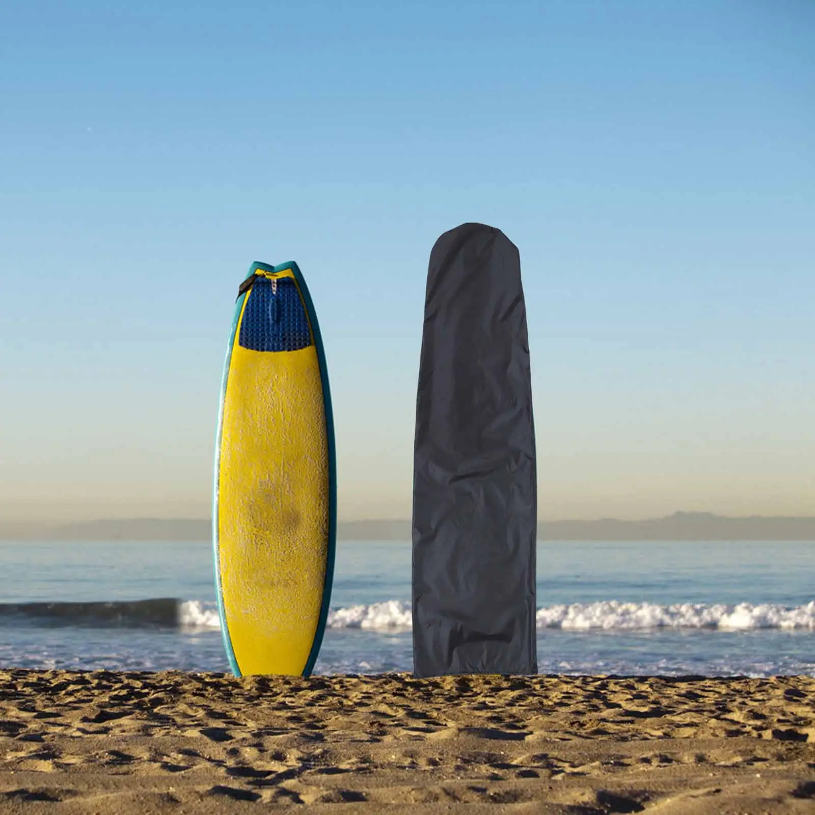 1Pcs Stylish Simple Design Surfboard Protective Cover Waterproof Moisture Dust Proof Lightweight Portable Board Cover Bag