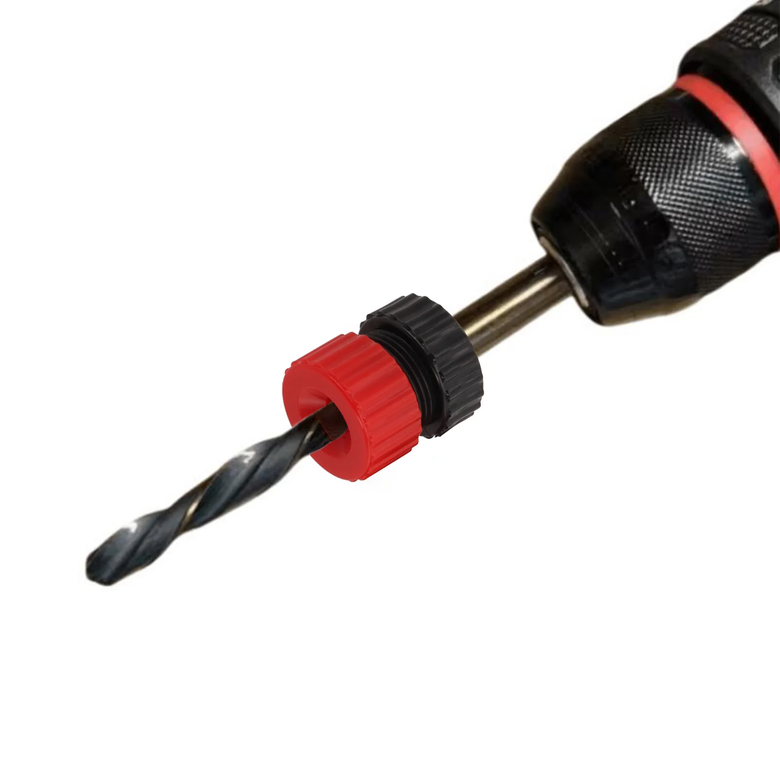 3-Piece Drill Depth Stop Set | 3-13mm Adjustable Plastic Limit Rings For Woodworking | Precision Hole Drilling Guide