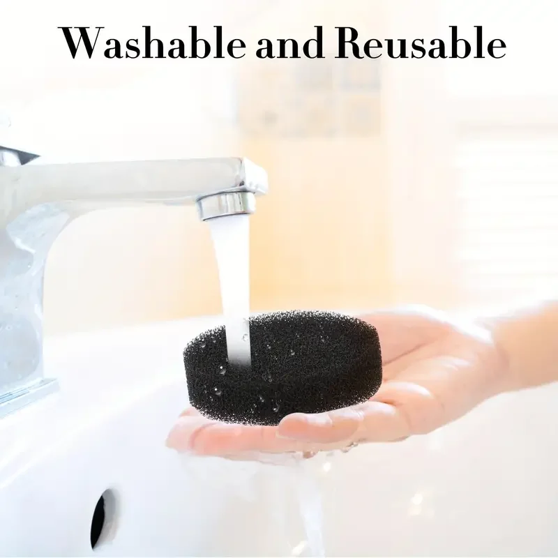 1pc detergente per pennelli per trucco istantaneo-strumento in spugna ad asciugatura rapida per interruttore colore senza cuciture-essenziale per l'applicazione di pennelli per ombretti
