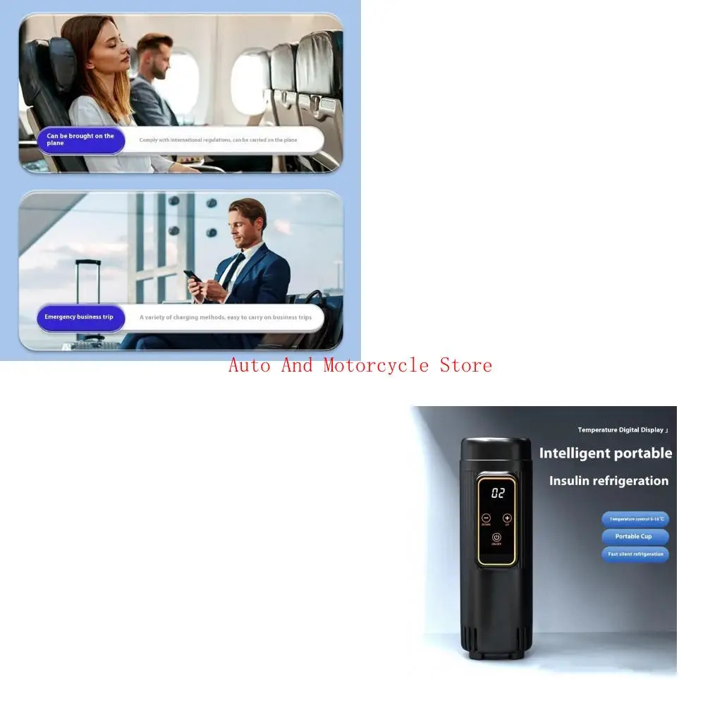 

Перезаряжаемая охлаждающая бутылка Организатор Организатор инсулиновой ручки охлаждения лекарства холодильник инсулино