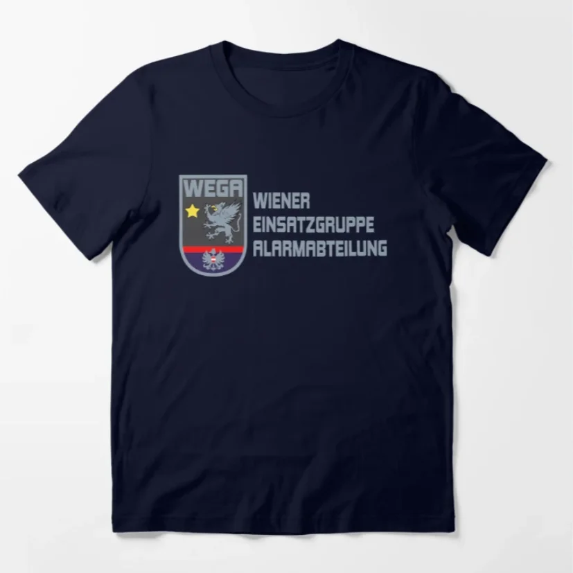 Wiener Einsatzgruppe Alarmabteilung | Austria Special Forces T-Shirt 100% Cotton O-Neck Summer Short Sleeve Casual Mens T-shirt