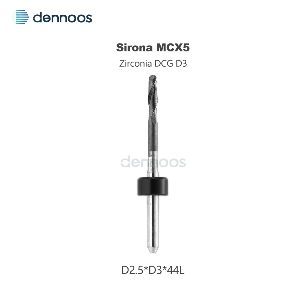 Dental Sirona MCX5 Zirkonoxid-Fräser mit DCG/DC/DLC-Beschichtung, D3-Schaft, 44mm Länge, Sirona Fräser MCX5 Fresa – Detail 3
