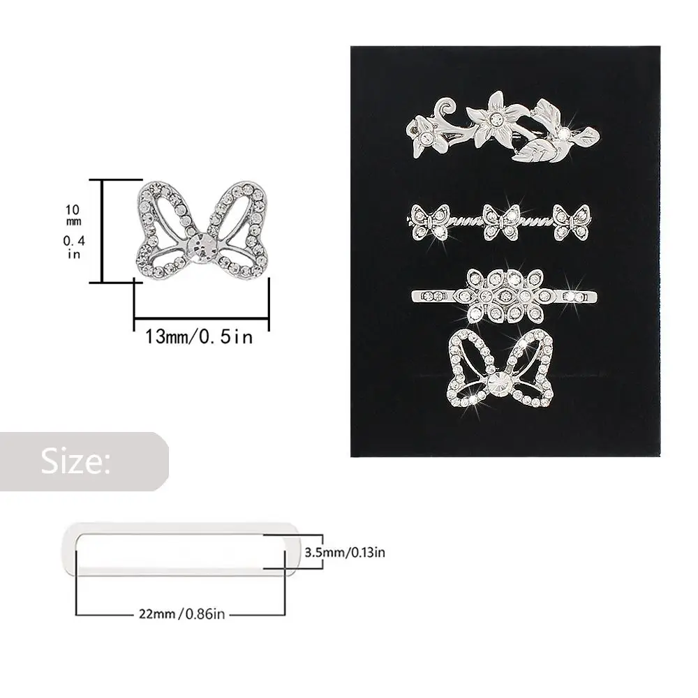 New Jewelry Strap Decorative Ring Watch Band Decor Accessories Bracelet Decoration Bling Fashion Ornament for Apple Watch Band