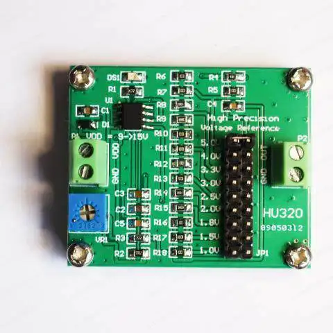 High-precision 5V voltage reference module, a variety of voltage options (3.3V, 1.8V, 1.5V, 1.0V)