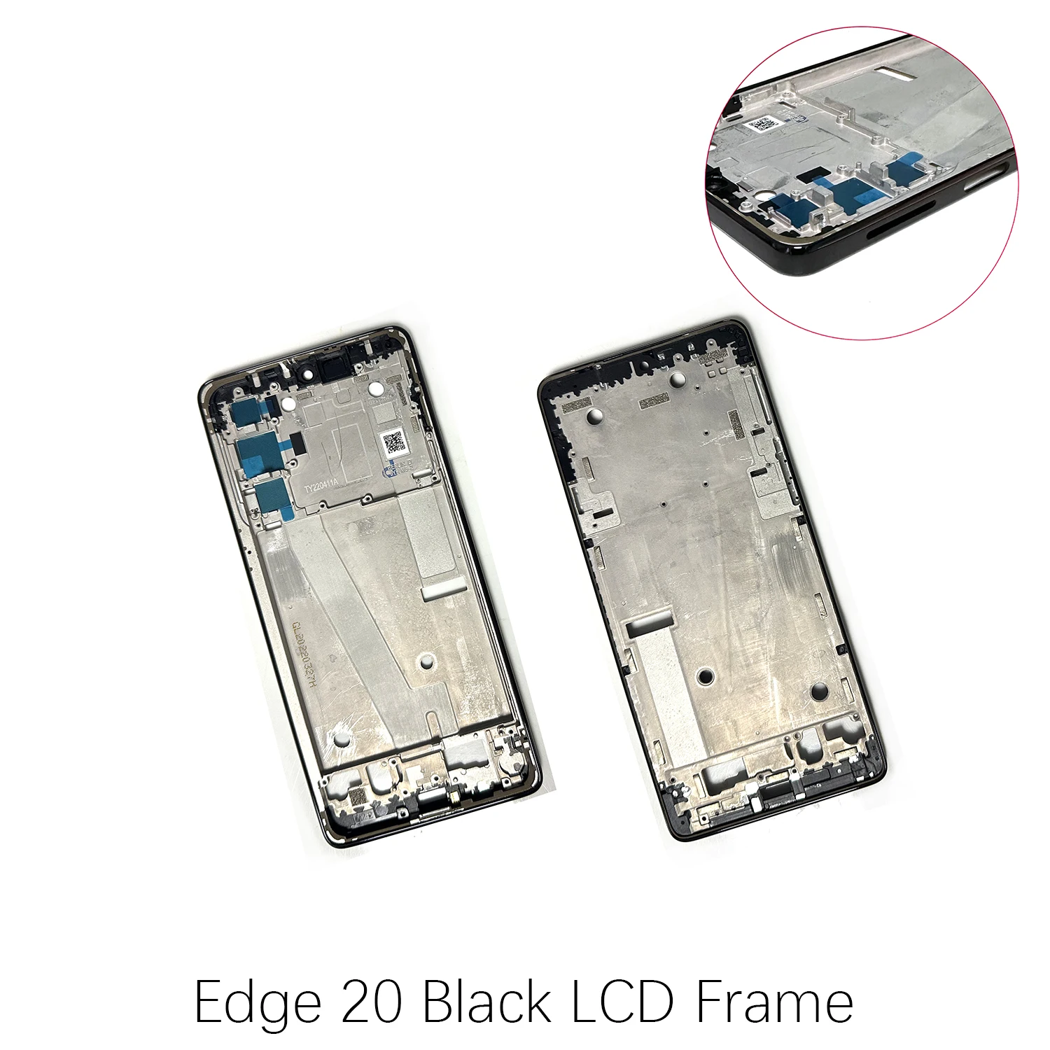 For Motorola Moto Edge20 20Lite 20Pro Edge30 30Pro Edge40Neo S30 One Action LCD Middle Frame Phone Housing Case