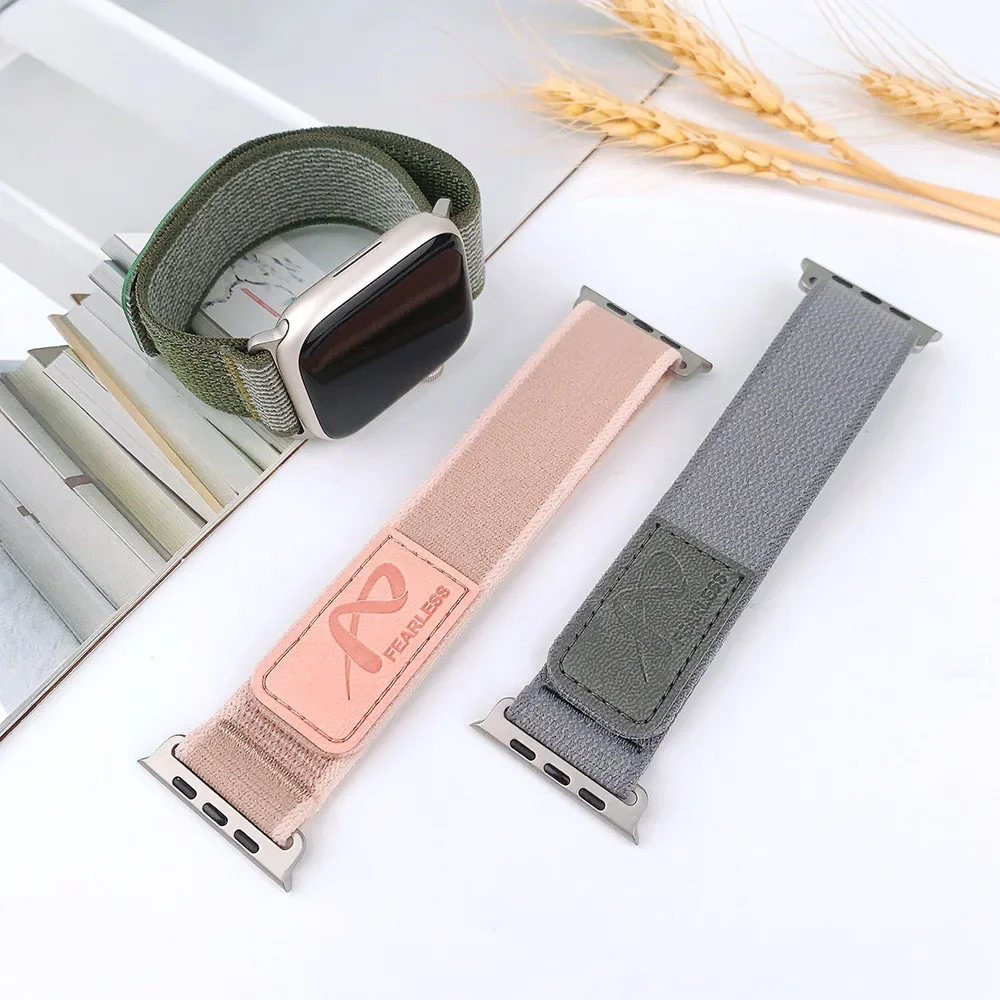 Trail Loop Nylonarmband für Apple Watch Ultra 3 2 49 mm/11 10 46 mm 42 mm Sportarmband iWatch 9 8 7 6 5 SE 3 45 mm 44 mm 41 mm 40 mm – Detail 5