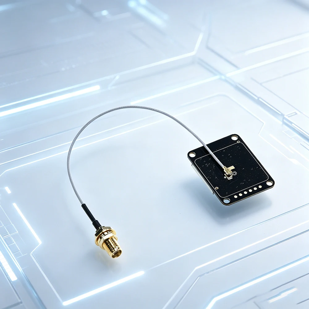 Módulo GPS QUESCAN G10B-F30 UBX M10 com Antena Ativa Arduino ESP32 NMEA GPS GLONASS Galileo BeiDou QZSS Receptor GNSS