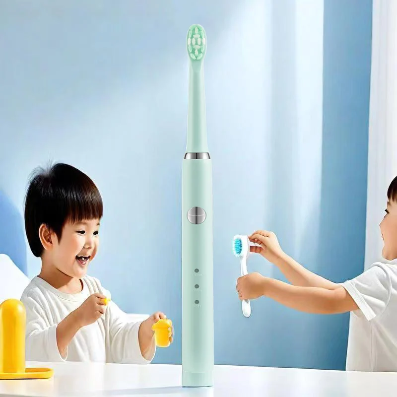 SUBORT A1 แปรงสีฟันไฟฟ้าโซนิคไร้สายชาร์จ USB แปรงสีฟันกันน้ำอัลตราโซนิกแปรงสีฟันอัตโนมัติ