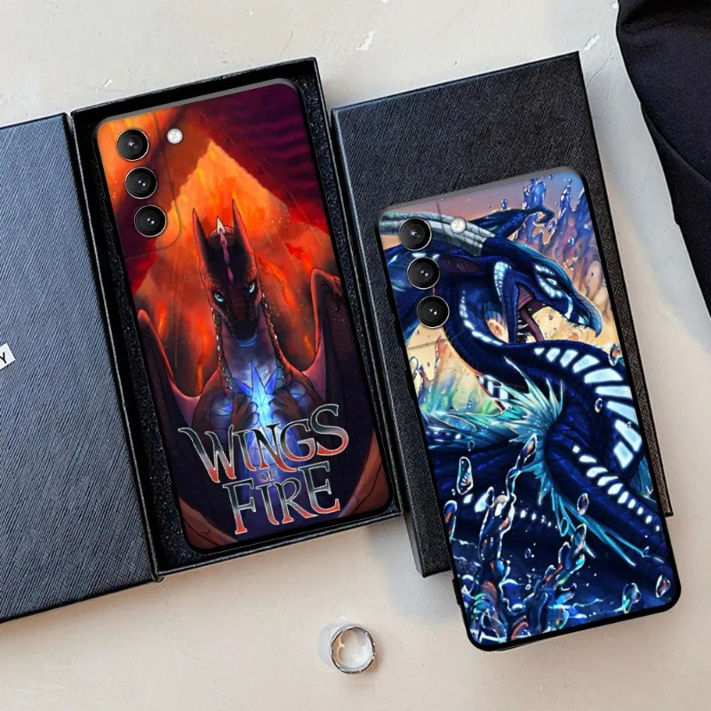 Series Wings Of Fire Manga Phone Case For Samsung Galaxy S22 23 21 S20 FE Ultra S10 S9 S8 Plus S10e Note 20Ultra 10Plus Cover