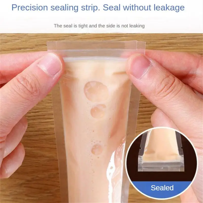 Disposable Transparent Ice Cream Bags Popsicle Bags Ice Cream Juice Yogurt Chocolate Ice Bags Cool Summer Kitchen Accessories