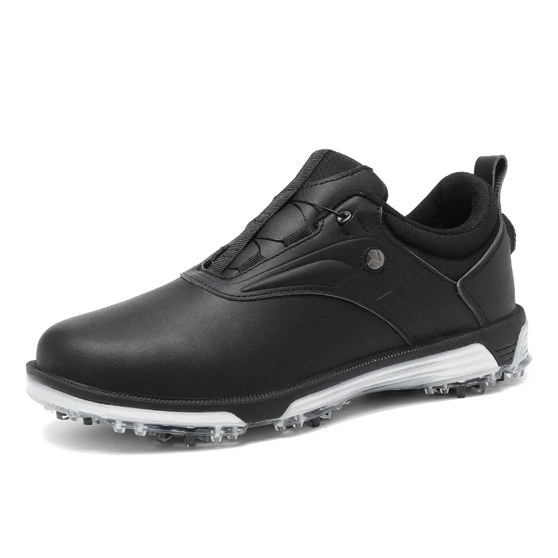 Luxus Marke Männer Golf Training Schuhe Schnell Schnürung Sportschuhe Herren Designer Golf Schuhe für Mann Leder Sport Schuh