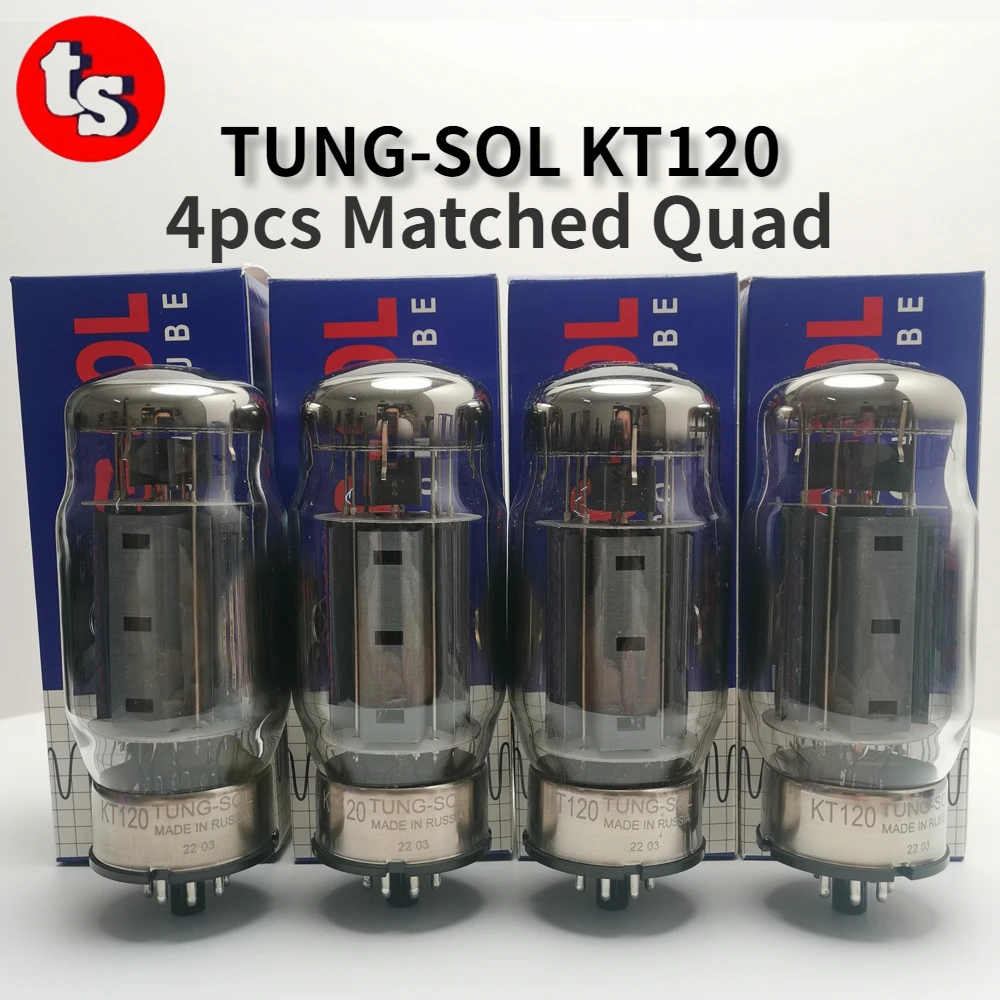 

TUNG-SOL KT120 Vacuum Tube HIFI Audio Valve Upgrade KT88 6550 KT100 Electronic Tube Amplifier Kit Diy Matched Quad Karaoke