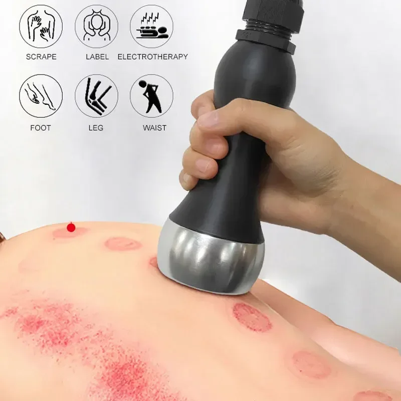 Hot DDS Beauty Health Apparatus Dredging Meridian Thermal Physiotherapy Apparatus Electric Negative Pressure Cupping Massager