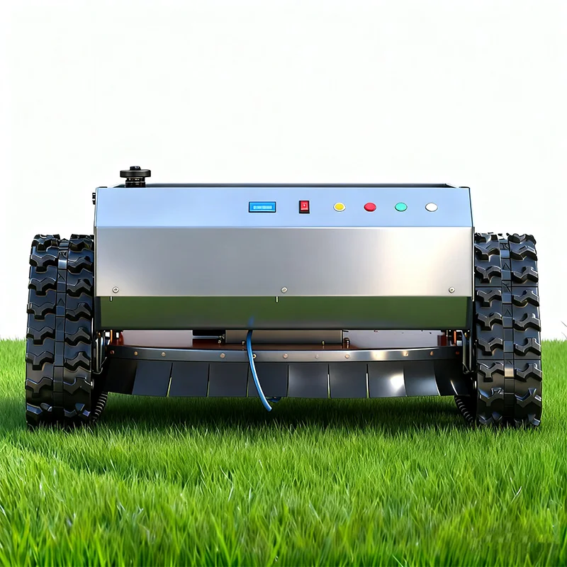 Hot Sale Remote Control Robot Automatic Lawn Mower Remote Control Tractor Lawn Mower Small Lawn Mower Cordless for Garden Yard
