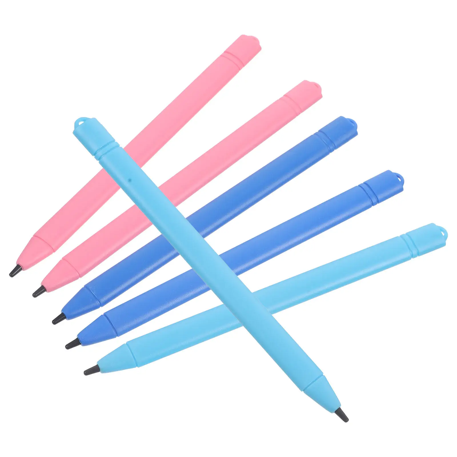 6Pcs Stylus Pen for Tablet LCD Writing Tablet Electronic Writing Board Smooth Responsive Tip Pocket Friendly Universal Design