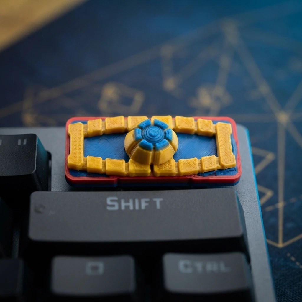 Mini Battle Arena Artisan Keycap 3D Printed Enter Shift Keycap for Cherry MX Switch Mechanical Gaming Keyboard Gamer Gift
