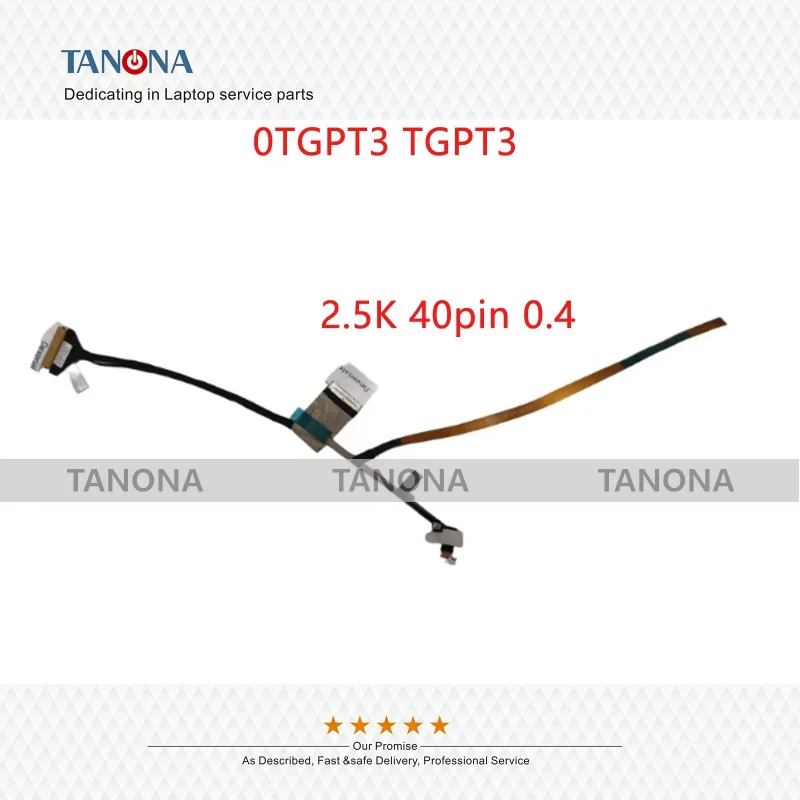

New 0TGPT3 TGPT3 For Dell Inspiron 7640 2in1 40PIN Touch LCD Screen Cable Line