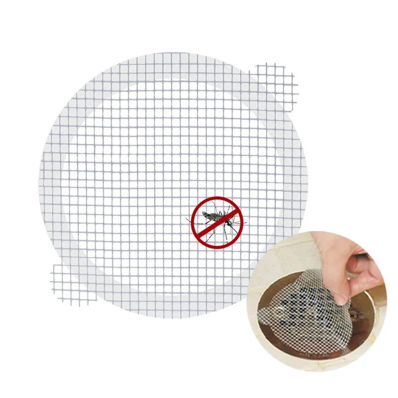 10pcs Disposable bathroom floor drain cover hair catcher Mesh Slag Net Kitchen Toliet sink strainer shower bath filter Cleaner