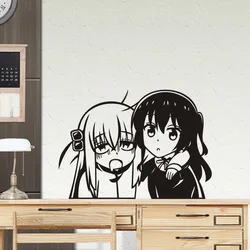 BOCCHI THE ROCK Wall MOTO Decal Gotoh Hitori Vinyl Stickers Decor Home Decorative Decoration Anime Car