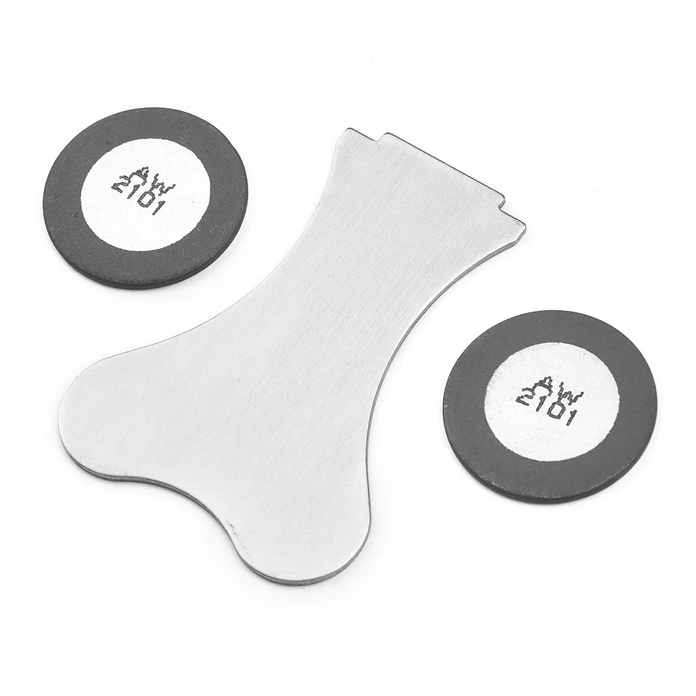 2pcs Transducer Discs Fire Heater For DIMPLEX Opti-Myst Glass Disk Replacement W/ Cap Tool Accessories High Quality