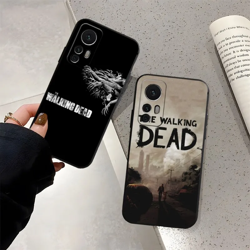 The Walking Dead Phone Case For Xiaomi 11 11T 13 11i 12 10T 10TPro 10 Pro Lite Ulltra MIX4 CIVI Funda Black Coque