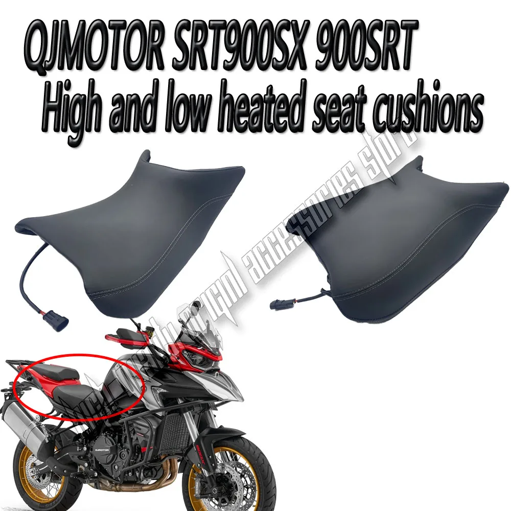 For QJMOTOR SRT900SX 900SRT Original Main and Modified high and low seat cushions lowered by 3 cm heated seat cushions