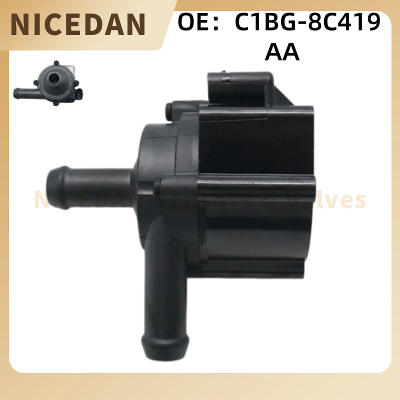 Auxiliary Electric Coolant Water Pump For Ford Fiesta MK7 Focus MK3 B-MAX C-MAX MK2 2013-2018 Auto Parts C1BG8C419AA