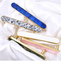 Creative Colorful Cabinet Door Handles Brass Children's Room Drawer Handles Colorful New Chinese Style Cabinets Wardrobe Handles