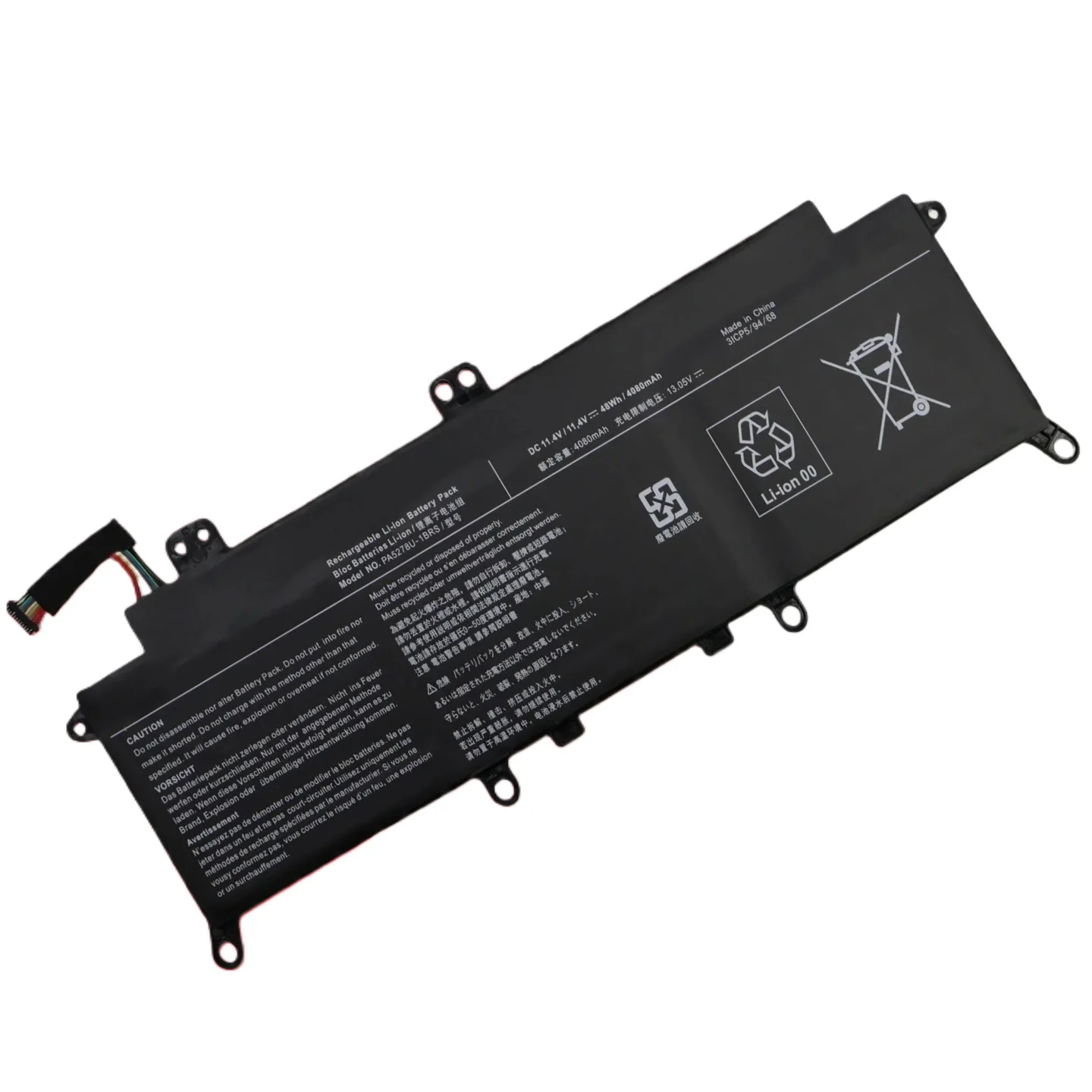 New PA5278U-1BRS Battery for Toshiba Portégé X30-D-123 X30-E X30-F Tecra X40-D-14M X40-D-11F X40-D-145