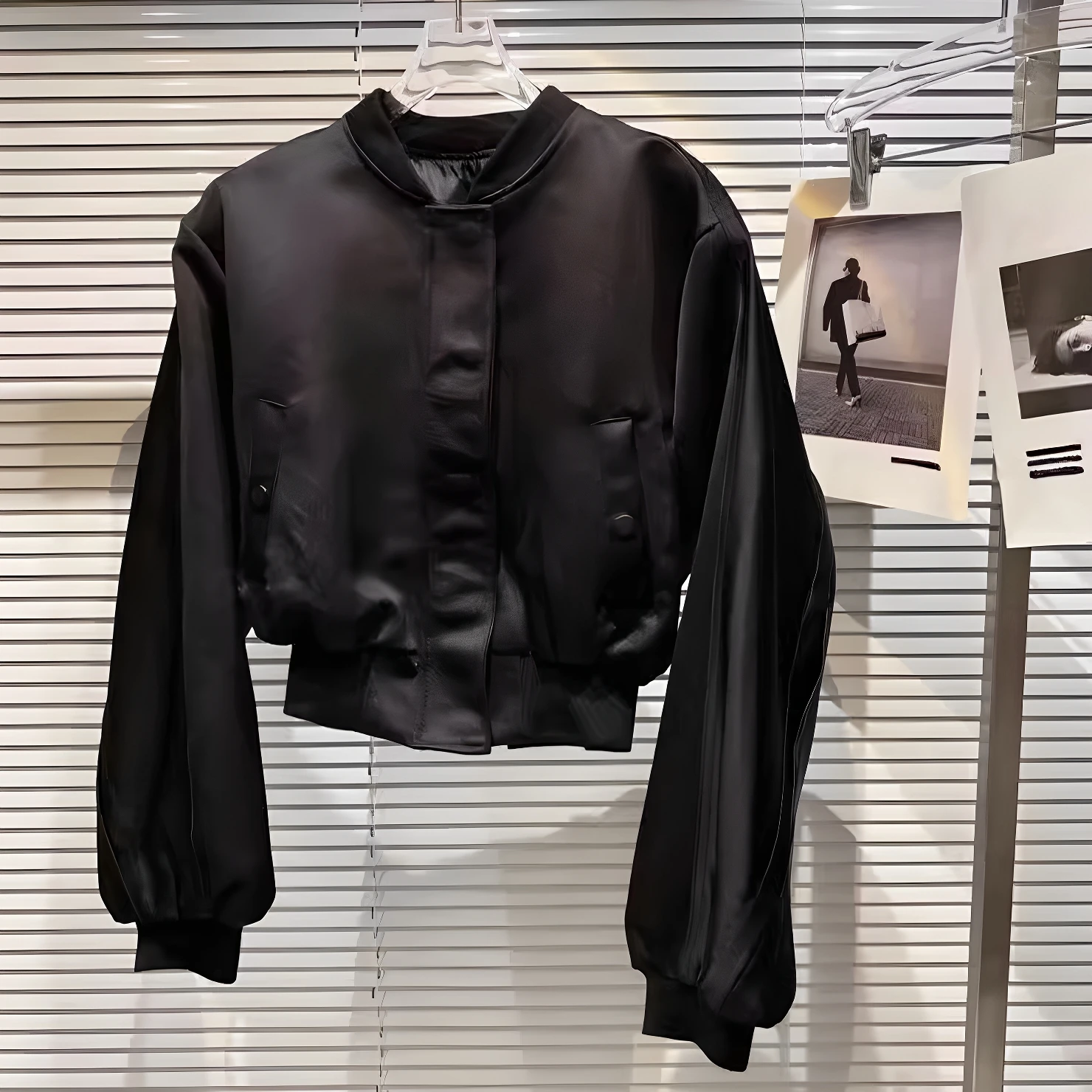 

ort Baseball Jaet с металлическим декором Batwing Sve, модное женское пальто свободного покроя с отверстием на талии, новинка осени 2023, Sle