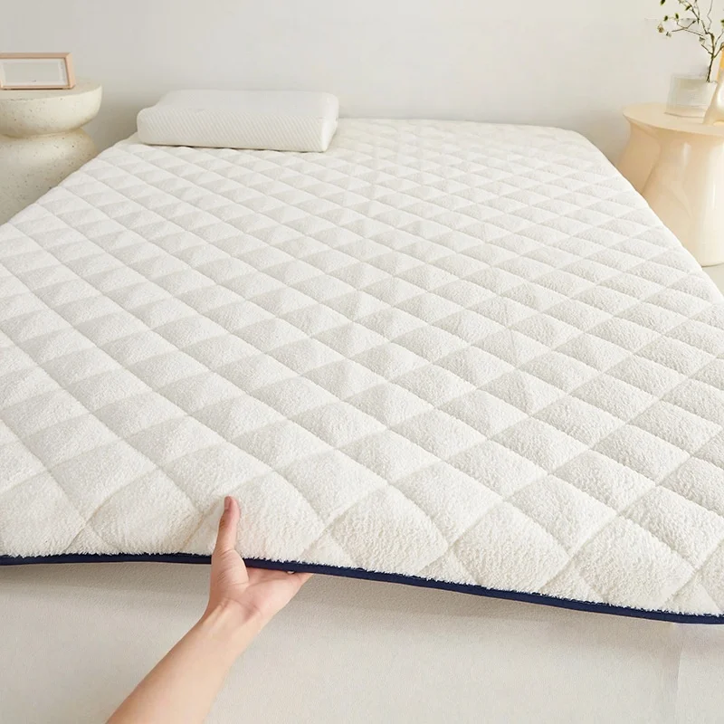 

Утолщенный матрасный наматрасник для дома: тепло, мягкость, толстый изоляционный шерстяной матрас, теплый шерстяной коврик, простыня