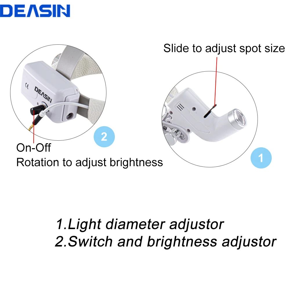 ENT Dental Headlight Source Battery for Surgical Surgery Lamp Dentist Tools Dentistry Headlamp Accessories Unit