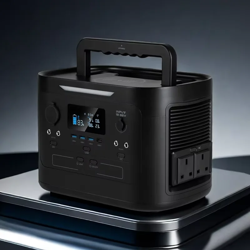 

Портативная станция большой емкости 600-1000 Вт, 220 В MPPT, чистая синусоида, стартер для кемпинга, поездки, аварийный автомобиль