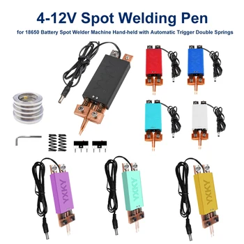 4-12 V Nokta Kaynak Kalem 18650 Pil Nokta Kaynakçı Makinesi El Entegre Kaynakçı KAYNAK MAKINESİ Nikel Aksesuar DIY Araçları