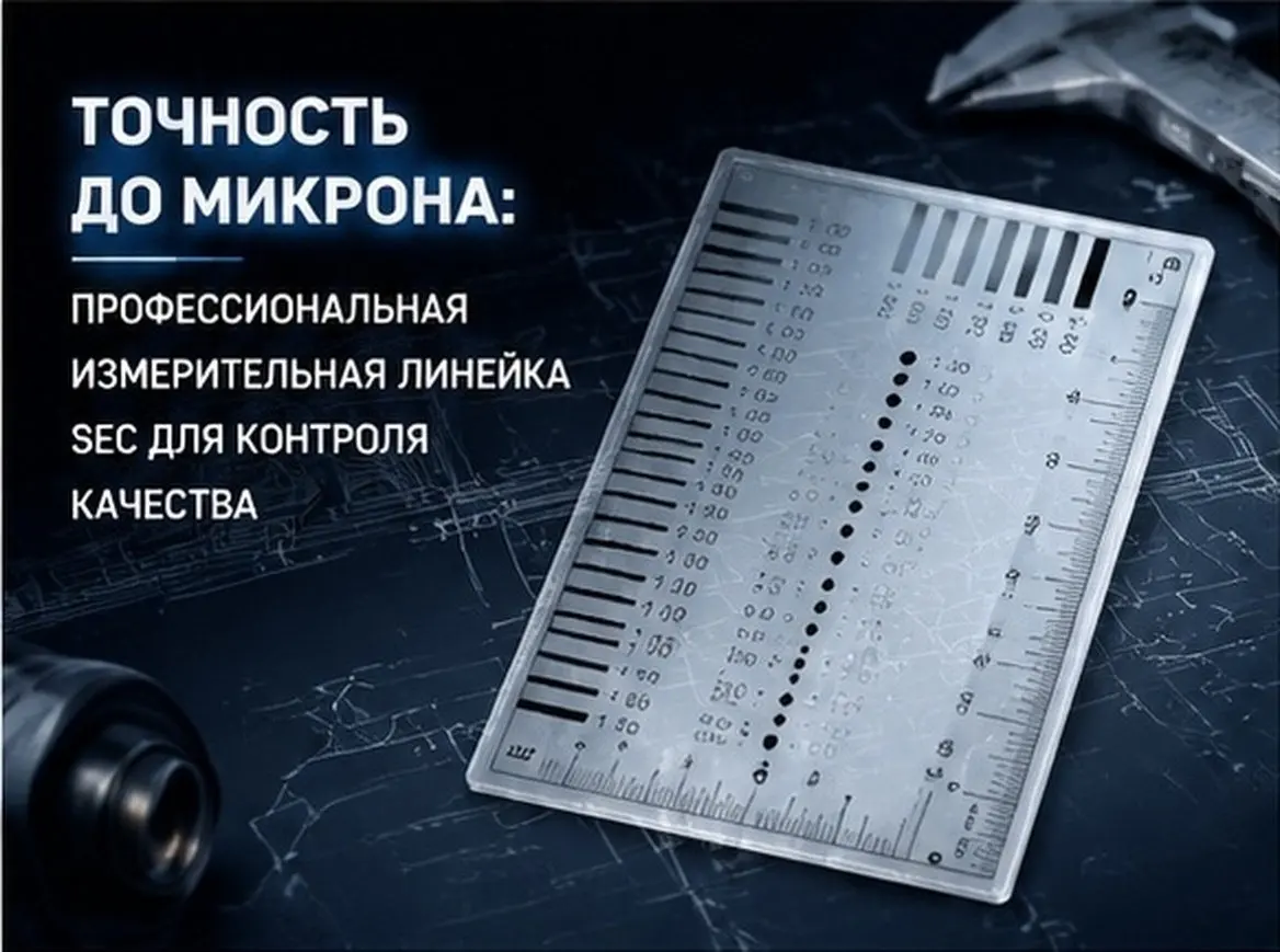 Precision Transparent Chest Card Film Ruler for Crack Width Scratch Spot Diameter Line Measurement High Precision Defect