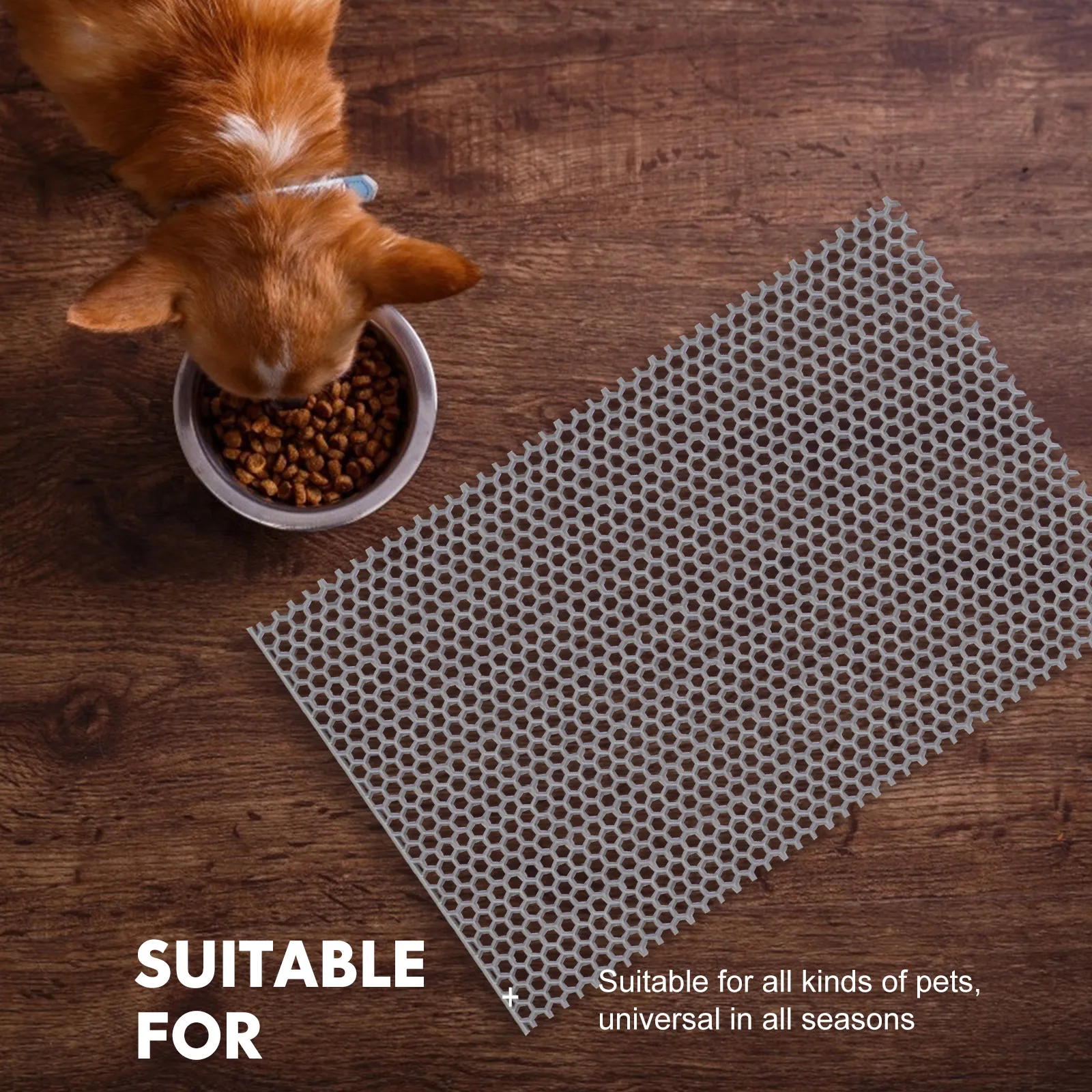 

Board Pet Cage Mat 30CMX45CM Grey Dog Crate Pad Quick Drainage Easy Breathable Design Long Life Outdoor Toy