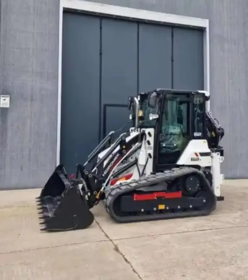 High Pressure Hydraulic Skid Steer Loader Rock Breaking Drilling Farm Foundation Work Multi Functional Compact Mini Engineering