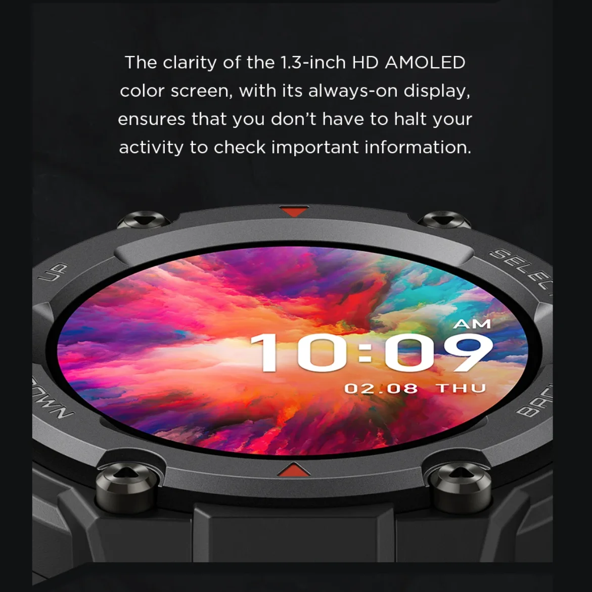 Amazfit T-Rex Pro Smart Watch for Men with GPS