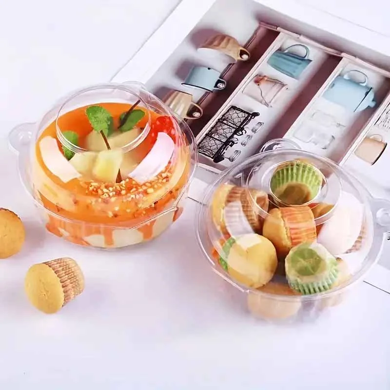 8Pcs18Pcs26Pcs45Pcs Transparent Bear Head Boxes, Featuring a Bear Head Design, Suitable for New Year, Birthdays, Weddings, and Holiday Baking Packaging Boxes, a Must-Have for Bakeries