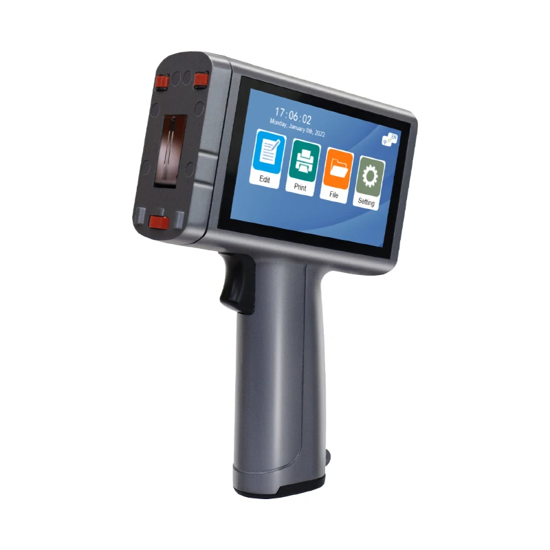 Impresora de Inyección de Tinta Portátil M20 A.dva.nced, Impresora de Inyección de Tinta Manual con Pantalla Táctil, Codificación de Cajas